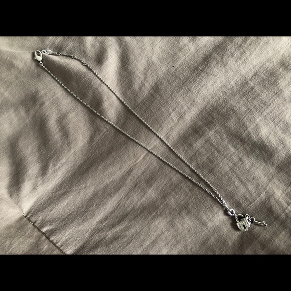 Swarovski Crystals Liberty Pendant with Lock & Key - Picture 7 of 7